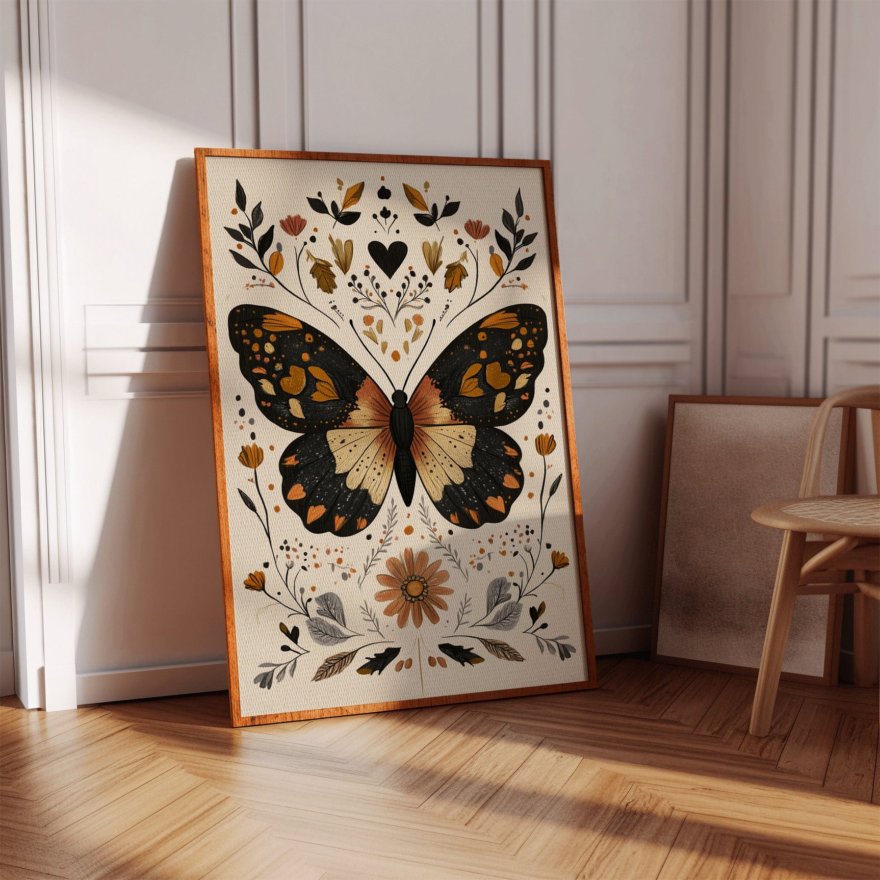 Autumn's Winged Butterfly