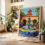 Sunlit Courtyard Reverie