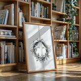 Simple Hand-Drawn Wreath