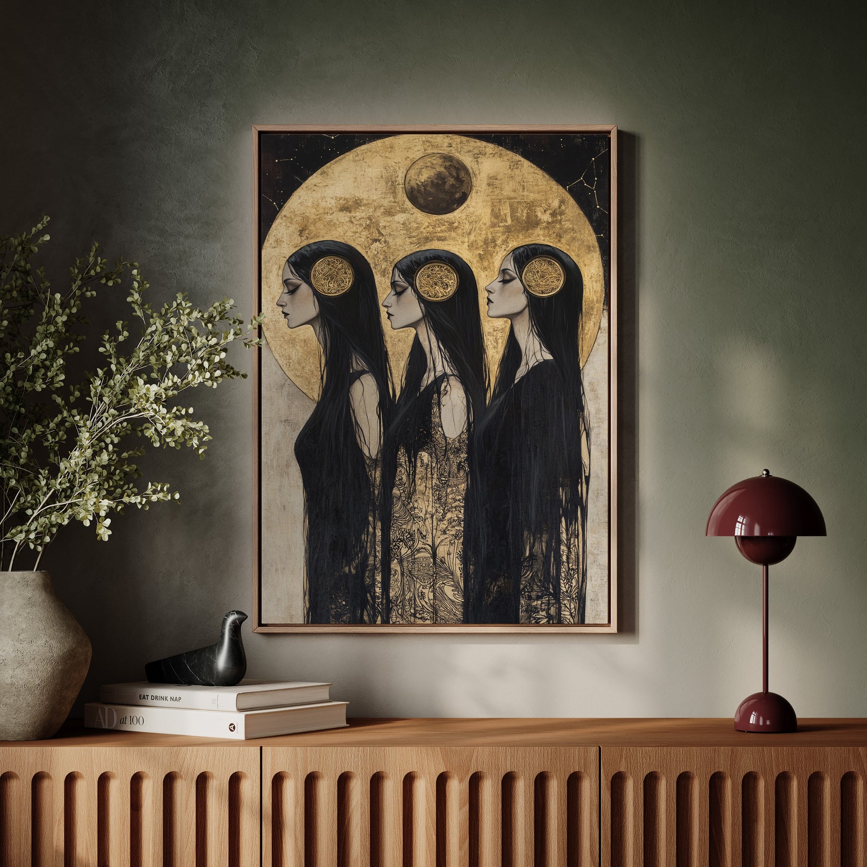 Lunar Echoes: Celestial Retrograde