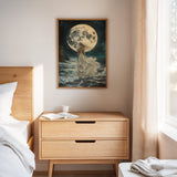 Lunar Reverie by the Sea