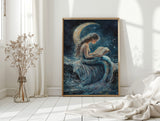 Moonlit Verses Beneath the Waves