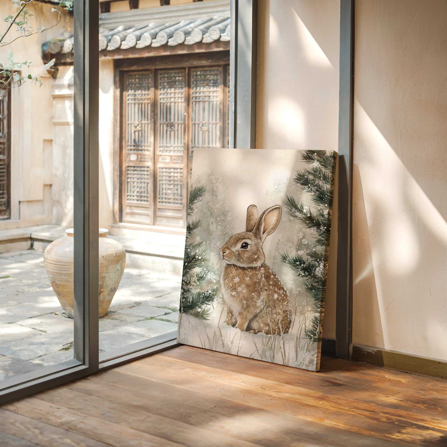 Winter Whimsy Bunny