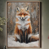 Crimson Snow Fox