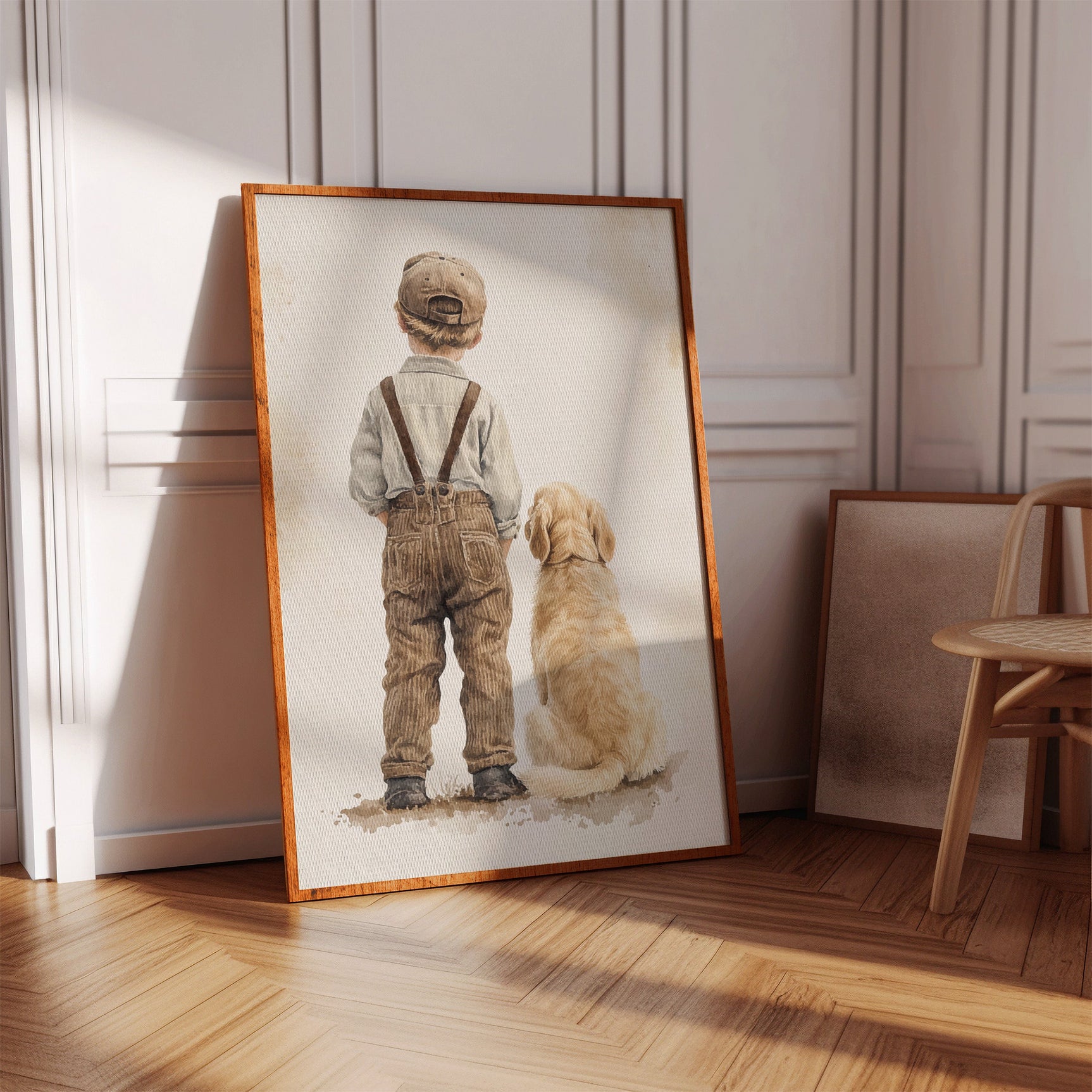 Timeless Companions in Sepia