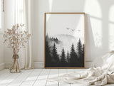 Misty Woodland Reverie