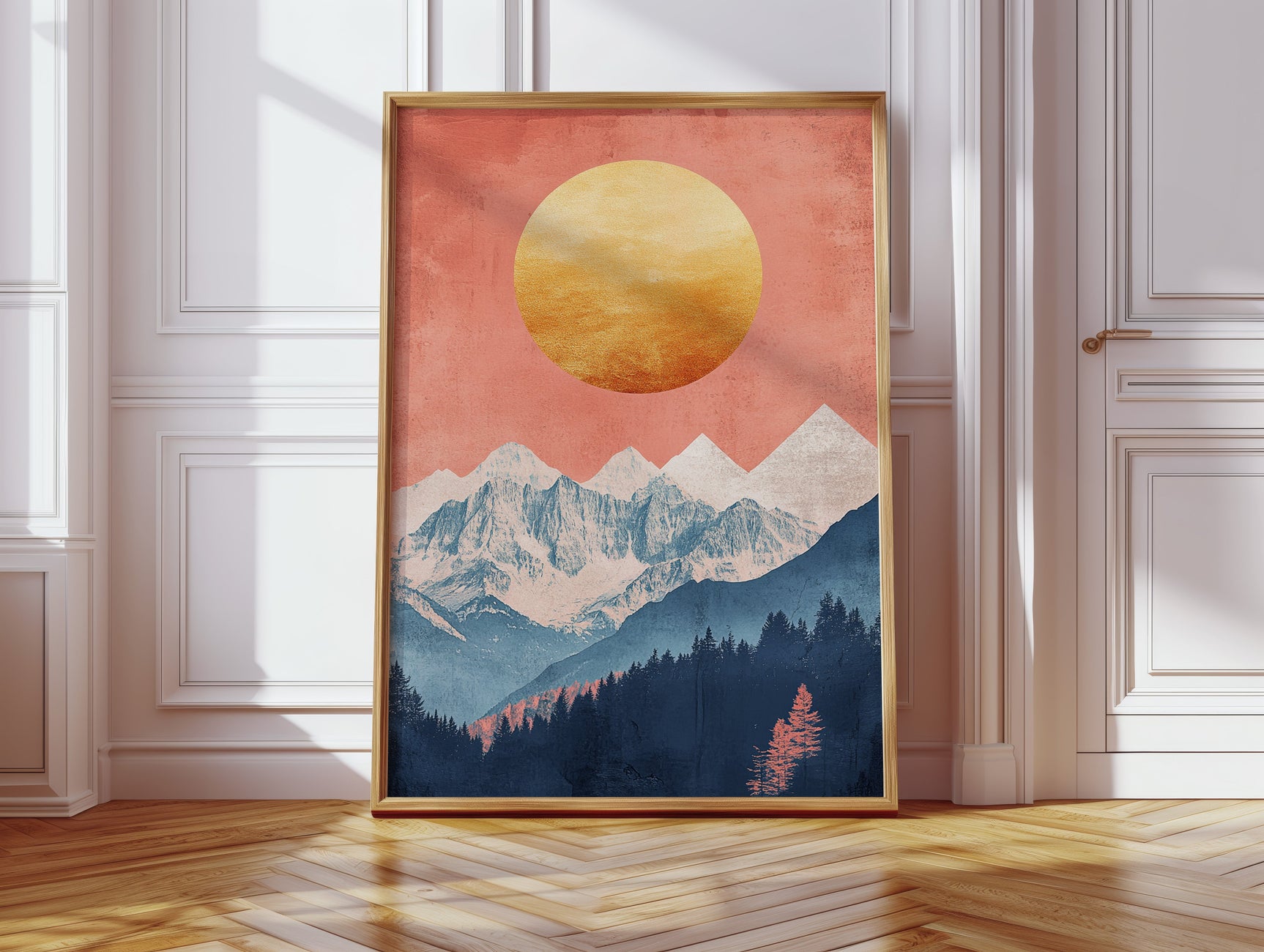 Sunlit Peaks Reverie