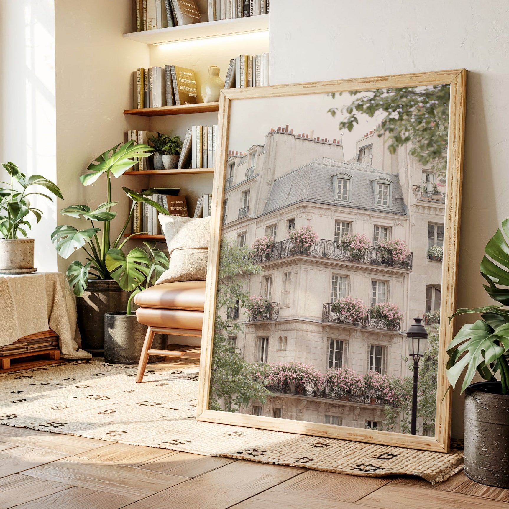 Balconies Adorned With Blossoms