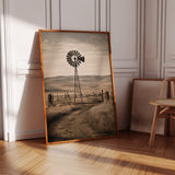 Windmill's Silent Vigil