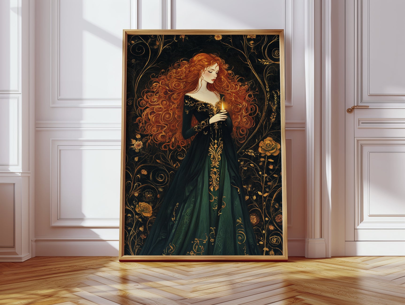 A Flame Among Golden Vines