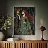 Ember's Light in the Forest