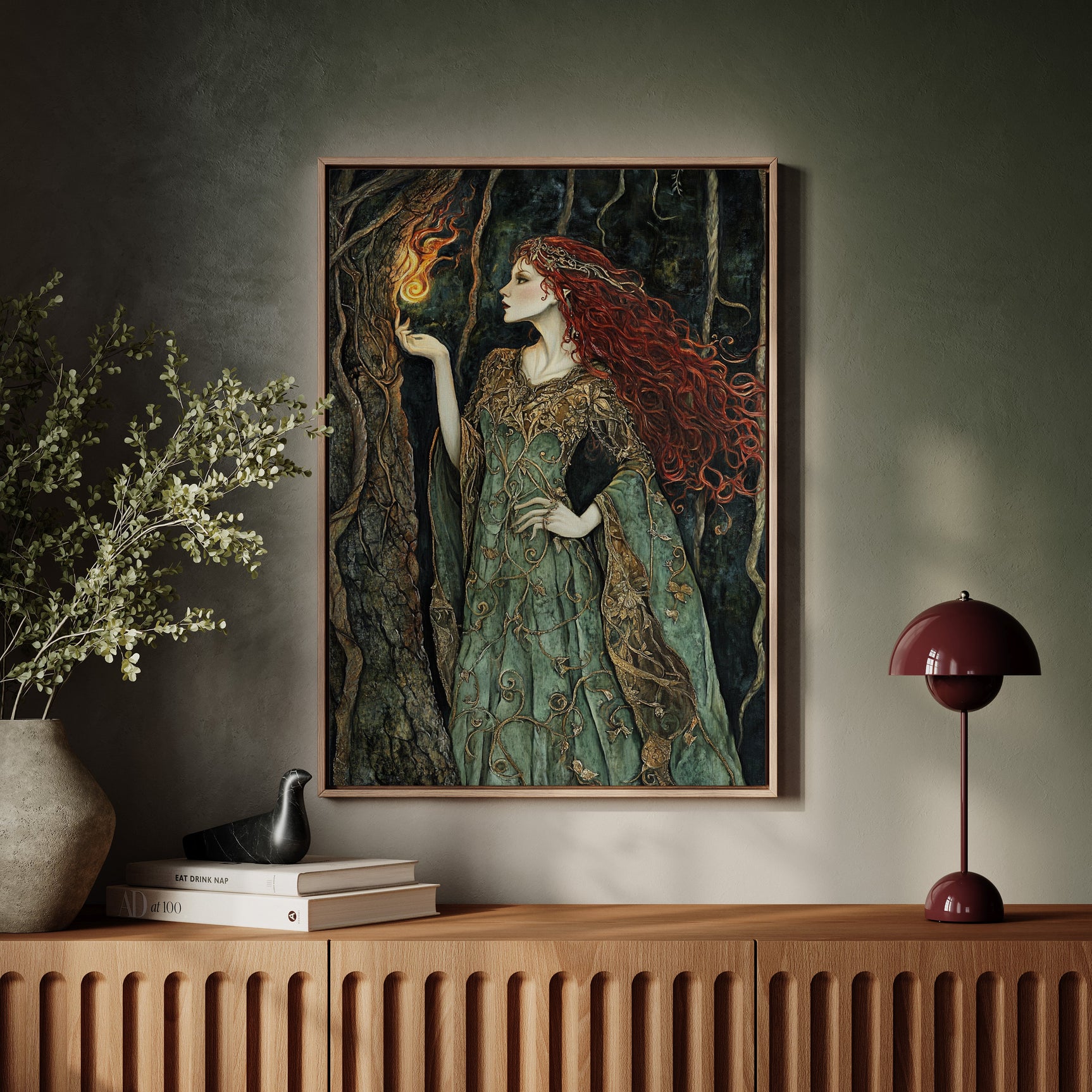 Ember's Light in the Forest