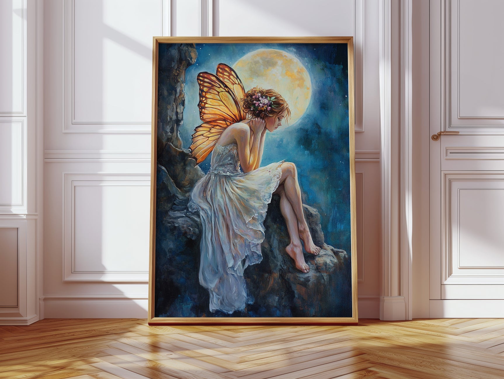 Beneath the Moonlit Veil