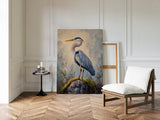Azure Serenity Heron