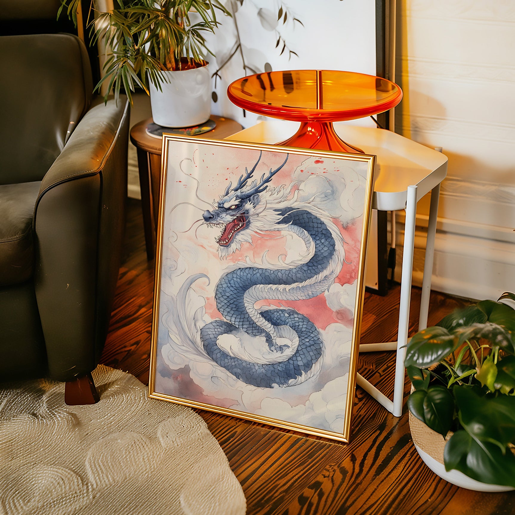 Serpentine Dreams: Indigo Majesty
