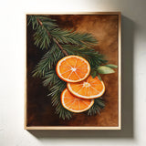 Citrus Amidst Pine Whispers