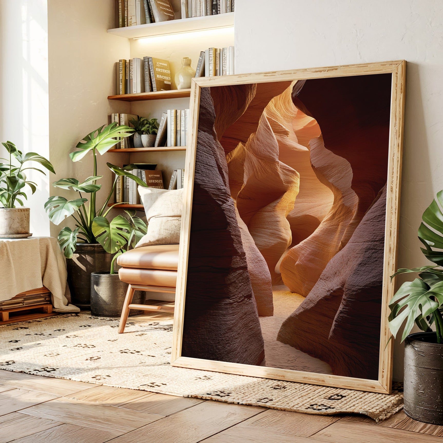 The Canyon's Golden Embrace