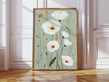 Tranquil Meadows - Modern Floral Canvas Art