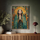 Serenity in Mosaic Light