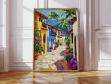 Sunlit Pathways of Color