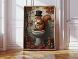 A Squirrel's Unexpected Interlude