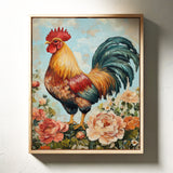 Sunlit Rooster