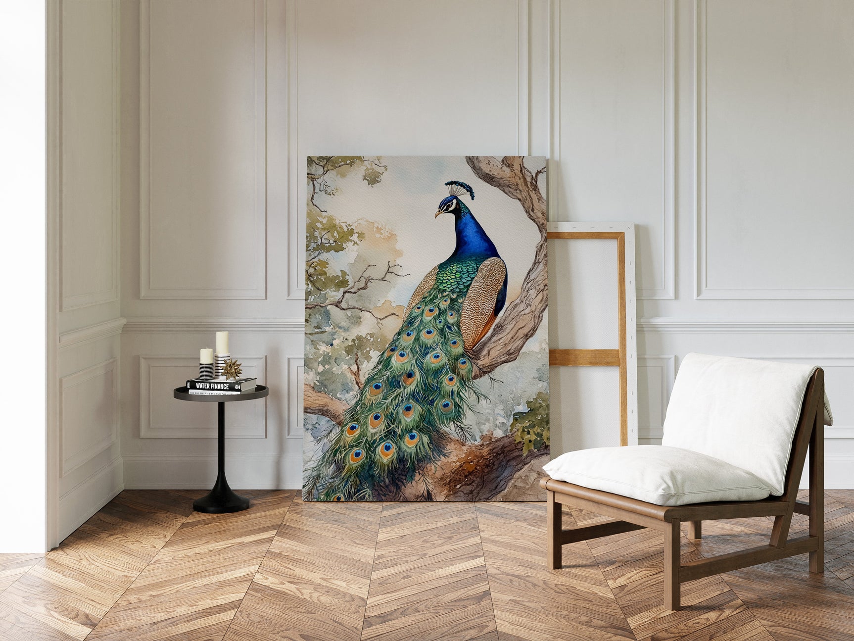 Emerald Peacock Elegance