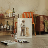 Timeless Companions in Sepia