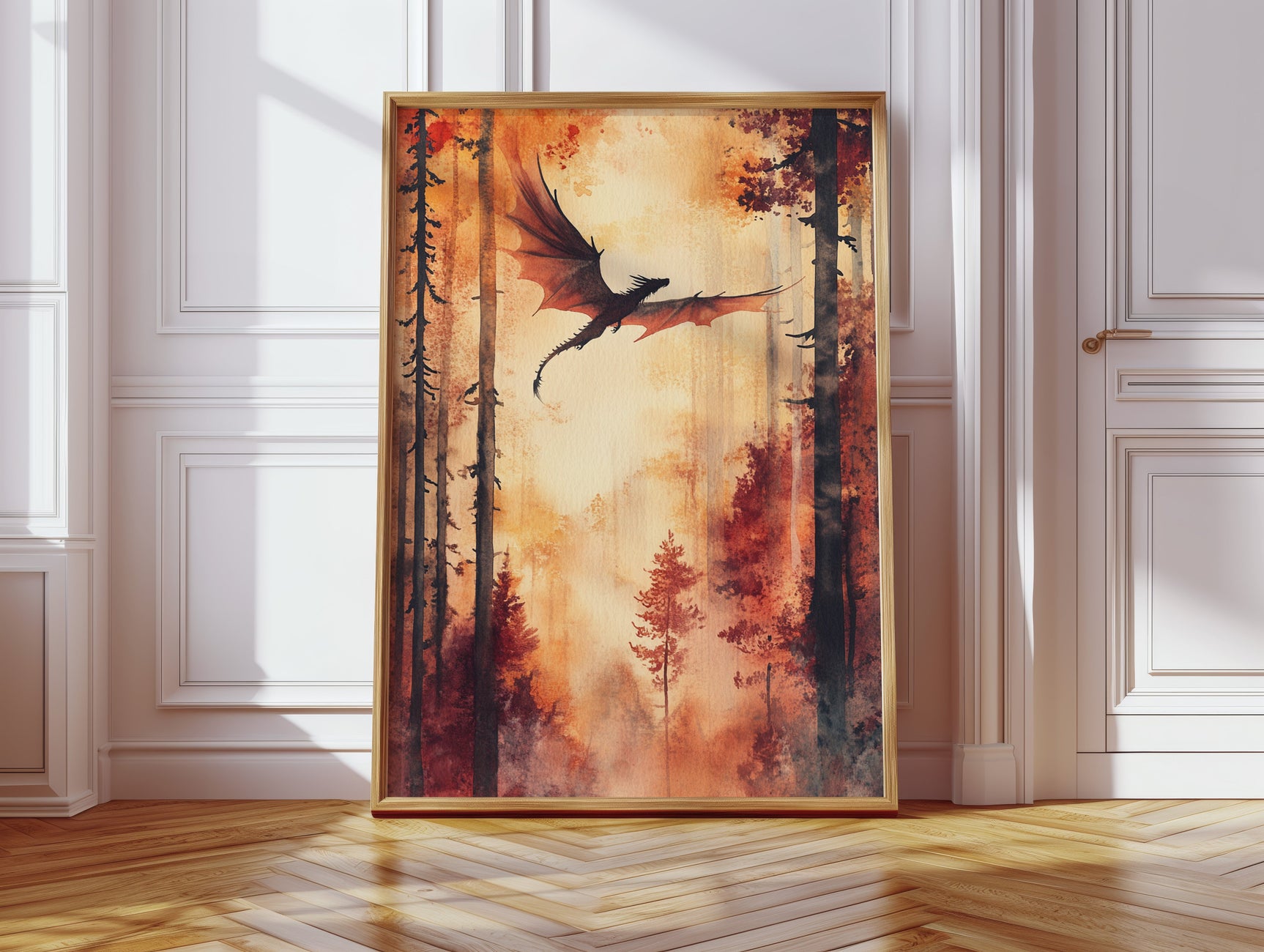 Crimson Flight Reverie