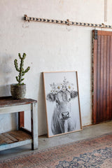 Rustic Daisy Cow