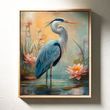Heron Serenity in Azure