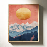 Sunlit Peaks Reverie