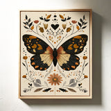 Autumn's Winged Butterfly