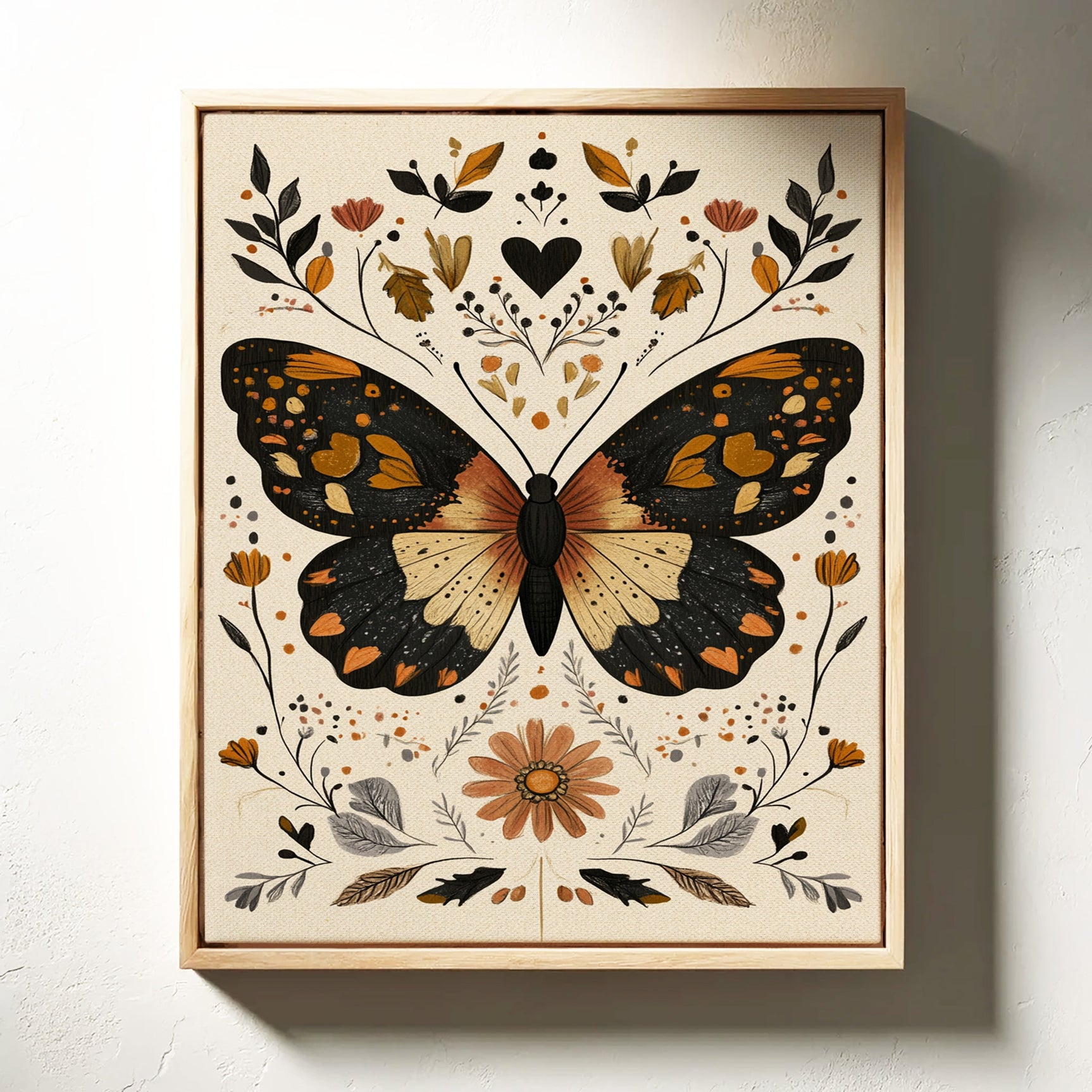 Autumn's Winged Butterfly