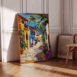 Sunlit Pathways of Color