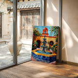 Sunlit Courtyard Reverie