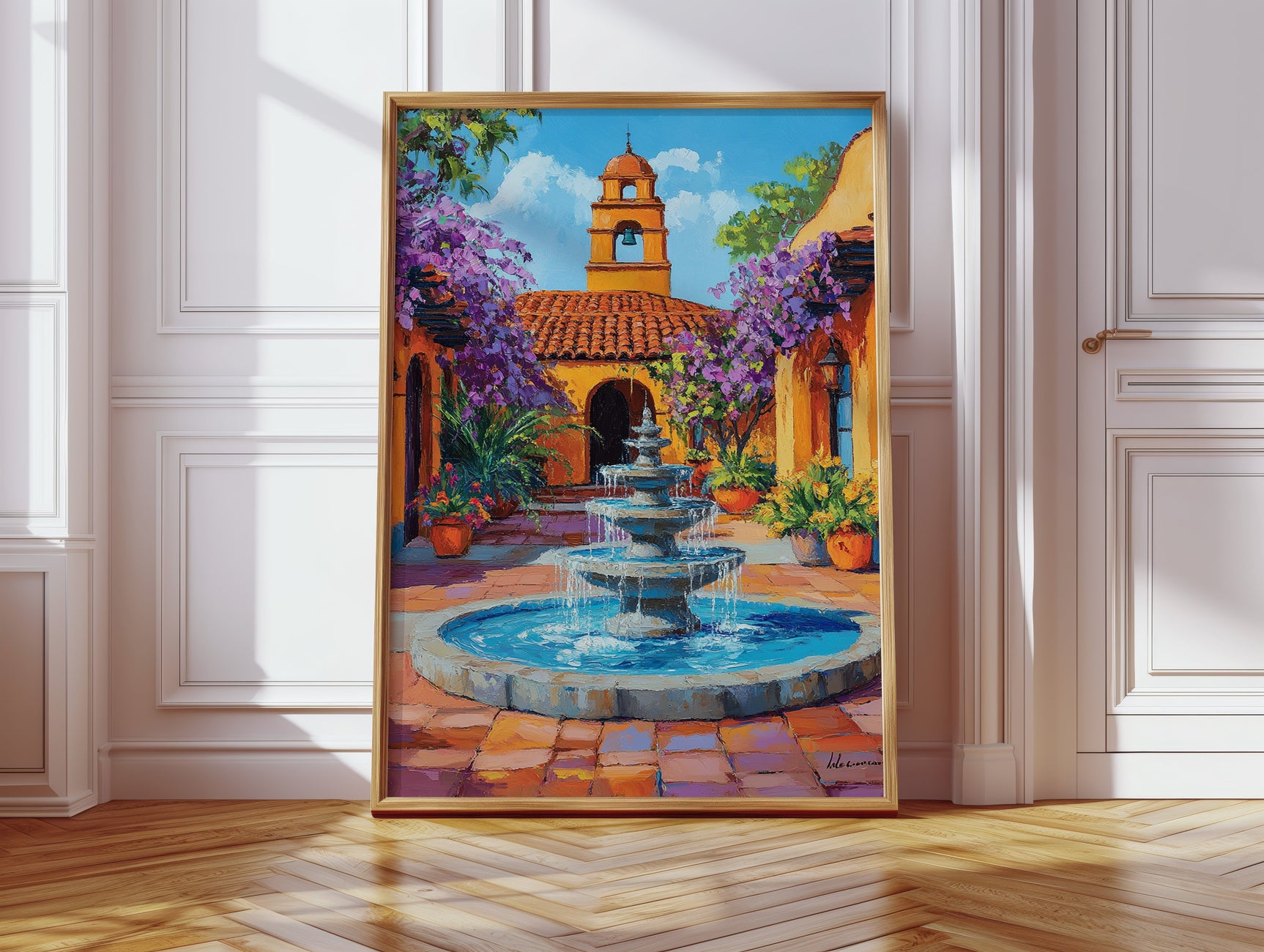 Sunlit Oasis Reverie