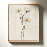Whispering Blooms: Ivory Serenity