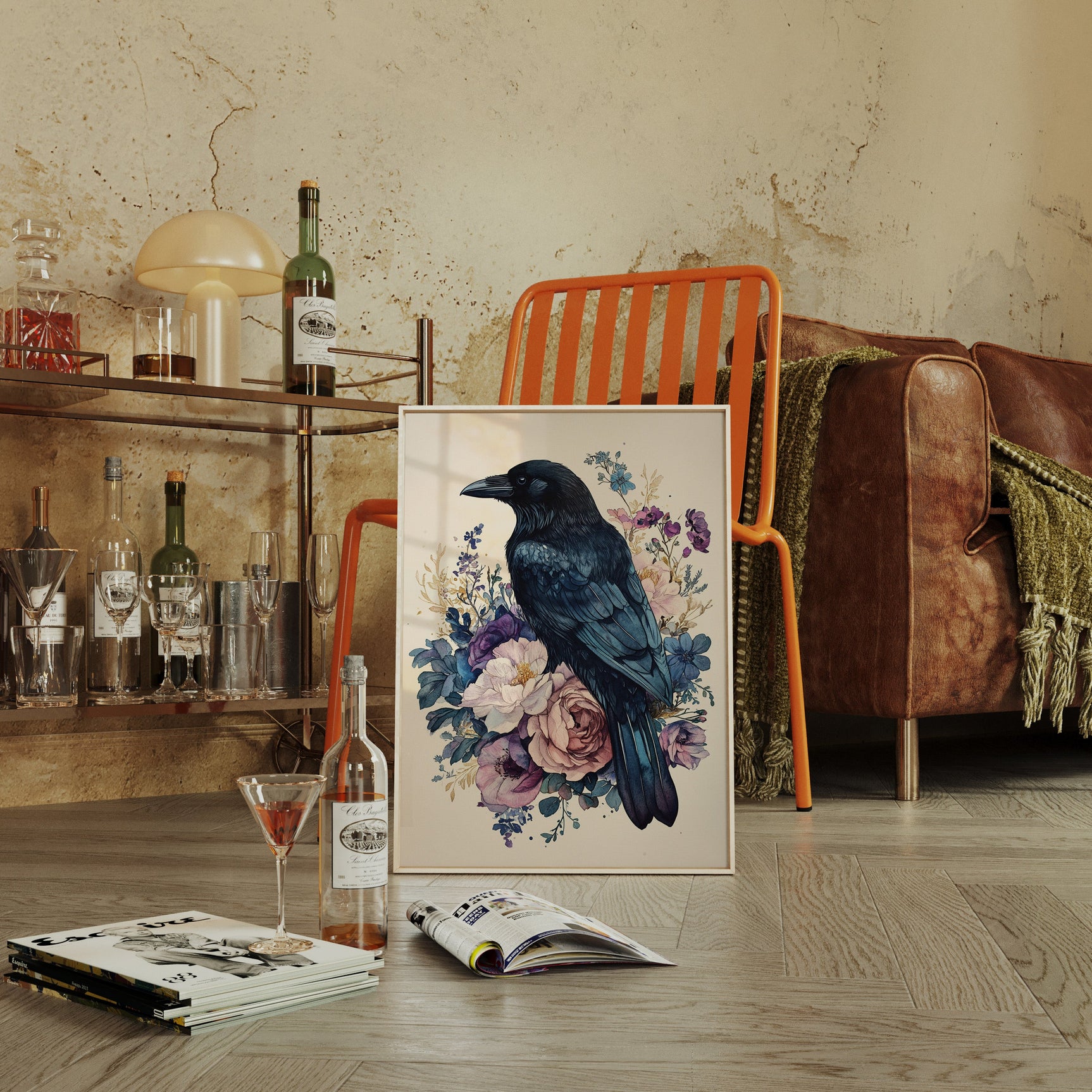 In Bloom With Midnight Wings
