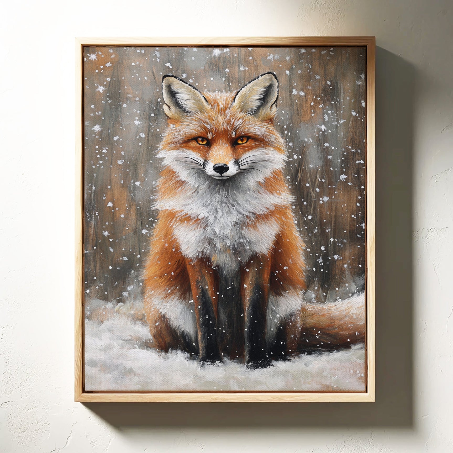 Crimson Snow Fox
