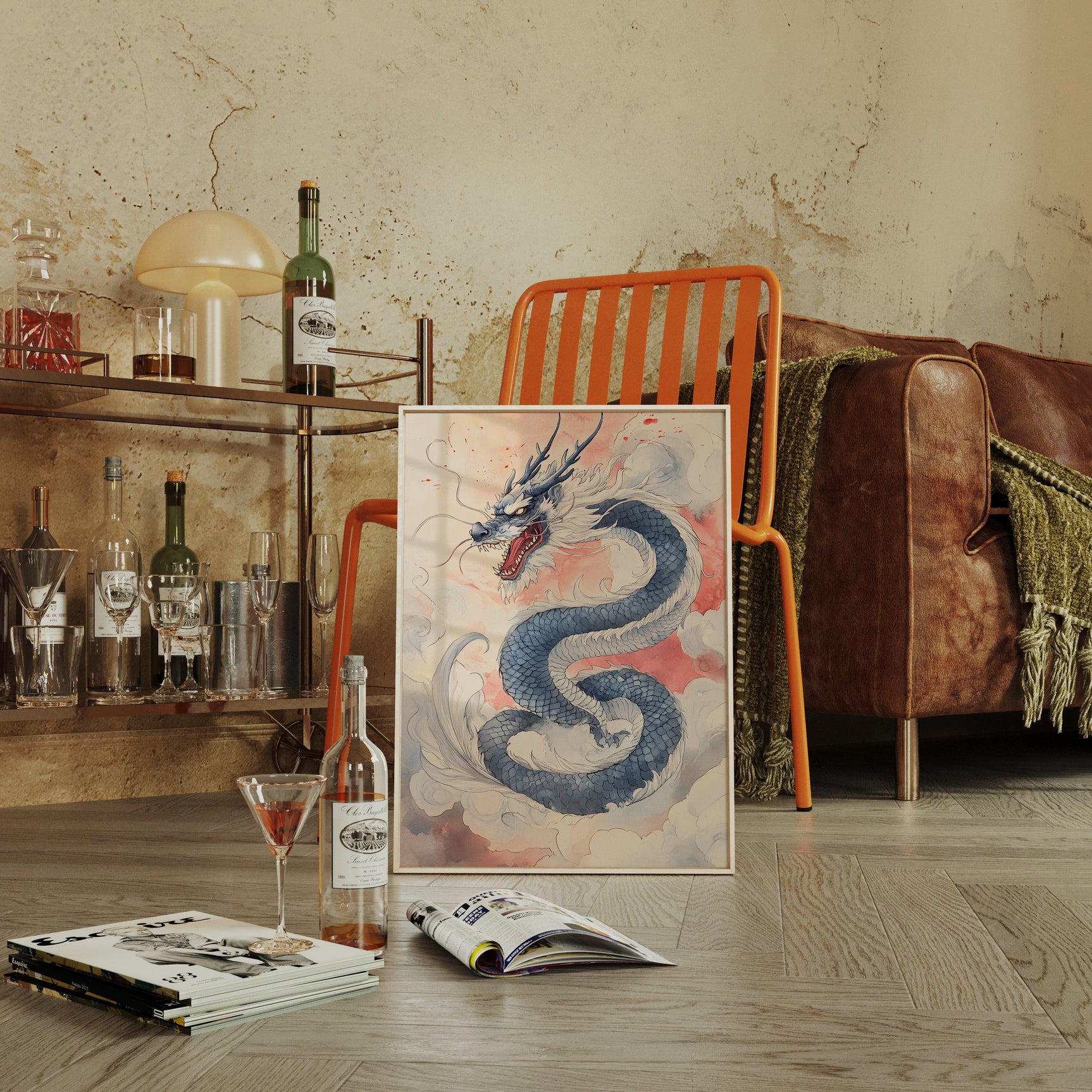 Serpentine Dreams: Indigo Majesty