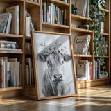 Rustic Daisy Cow