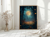 Moonlit Whispers in the Grove