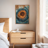 Ethereal Geode - Abstract Mineral Art