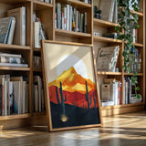 Desert Sunrise - Bold Landscape Art