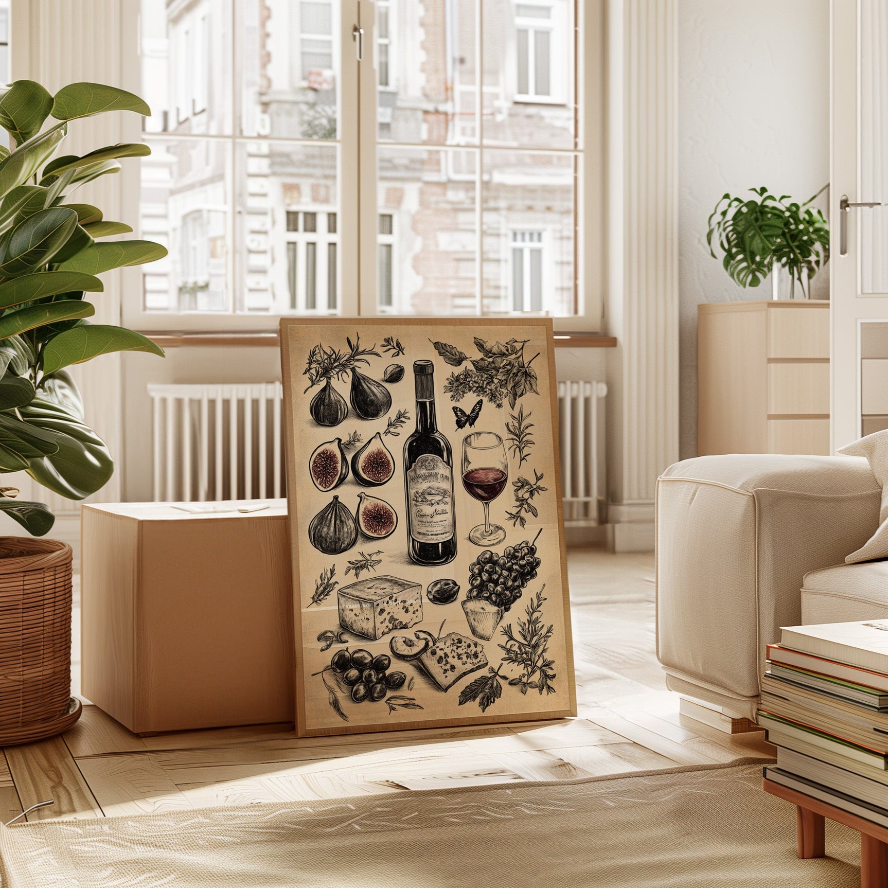 Vintage Vineyard Reverie