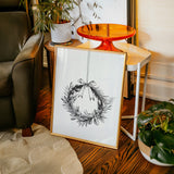 Simple Hand-Drawn Wreath
