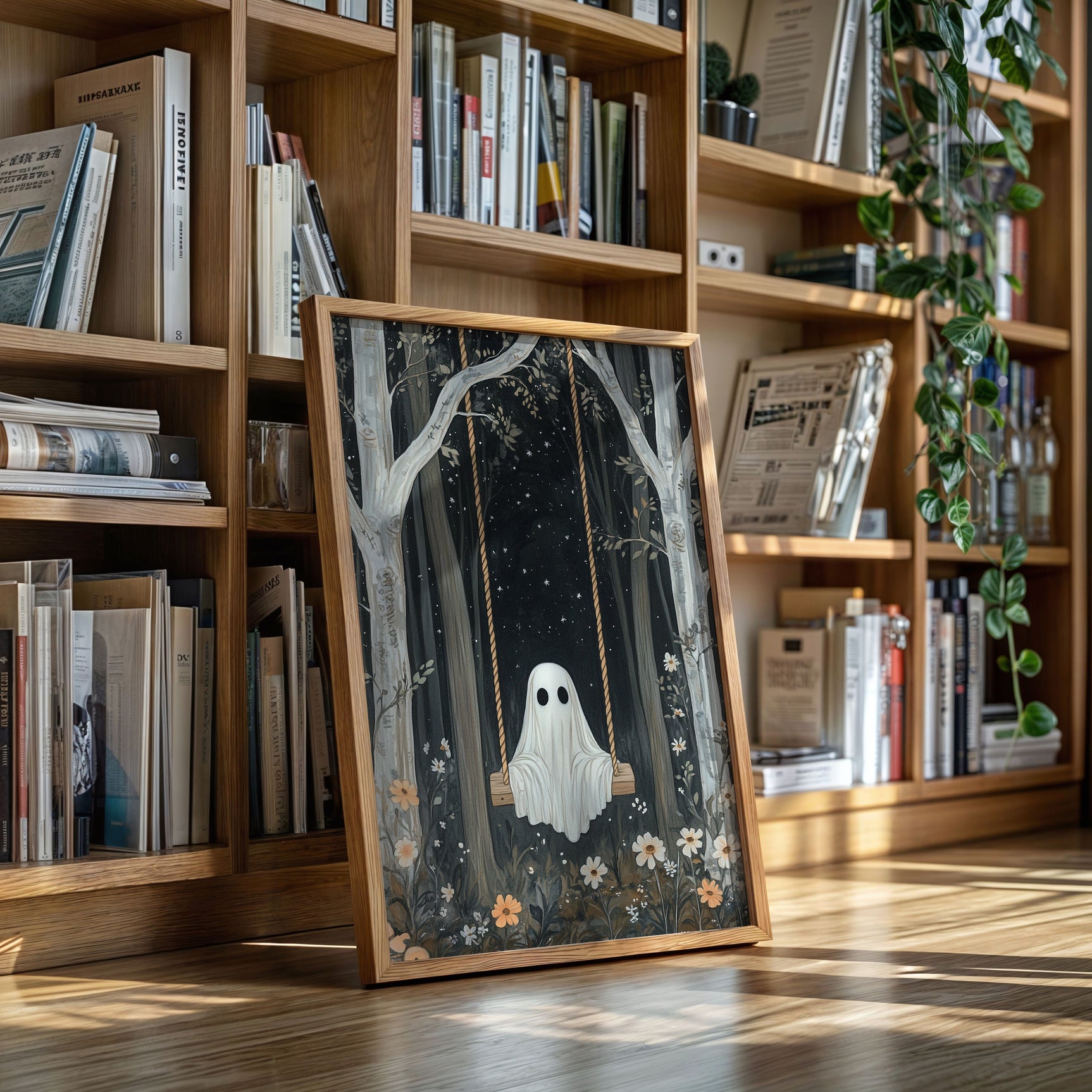 Ghostly Reverie in the Woods