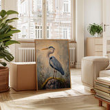 Azure Serenity Heron