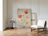Sunlit Pastel Blossoms